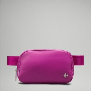 NEW LULULEMON EVERYWHERE BELT BAG POW PINK TONE